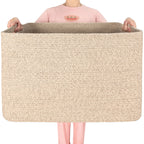 Boho Beige Throw Pillow — 25"