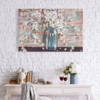 Wrapped Canvas Farmhouse Fabric Wall Art — 24" - View 5