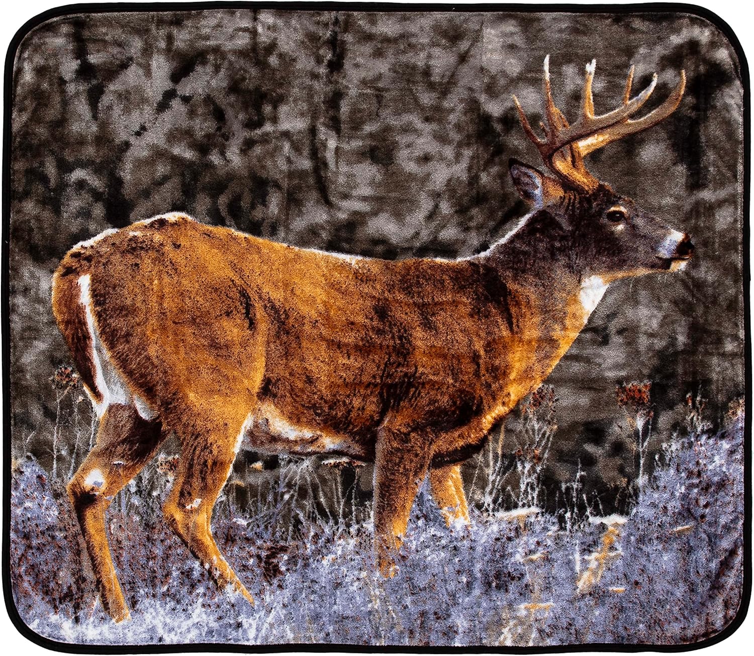 White Throw Pillow — 50" — First Frost